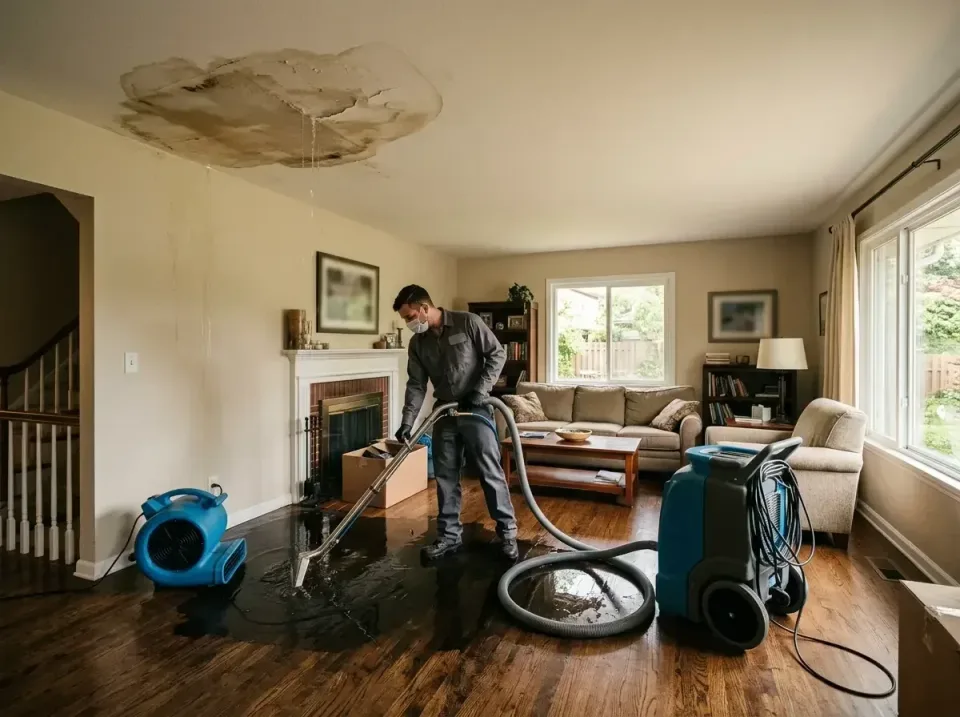 attic-pipe-burst-ceiling-drip-008 — frequently asked questions, Water Damage Restoration & Carpet Care in Hillsboro, OH